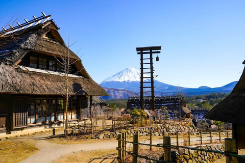 Tokyo: Full-day tour of the four Majestic spots of Mt Fuji