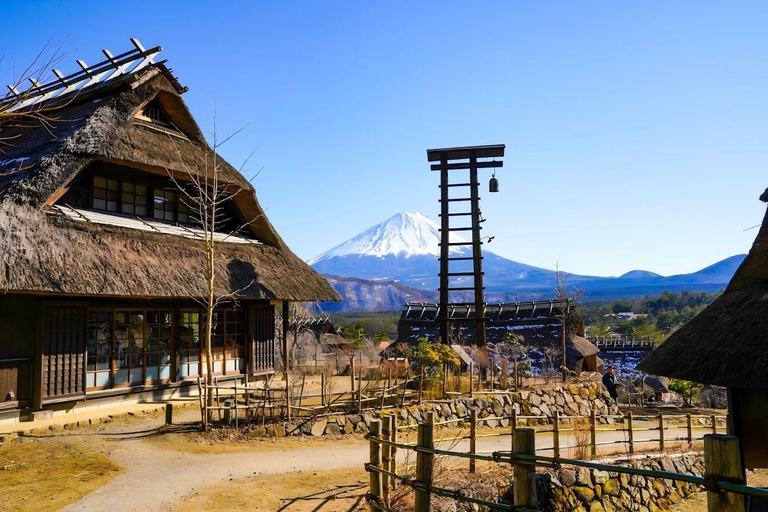 Tokio: Całodniowa wycieczka po czterech majestatycznych miejscach góry Fuji