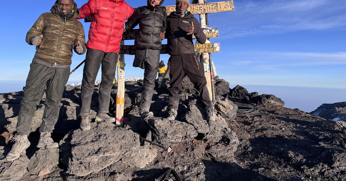 Moshi: 7-Day Kilimanjaro Climb via Rongai Route | GetYourGuide