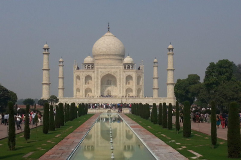 Tour Taj Mahal-Agra Fort &amp; Bazar con guida privata giapponeseTour guidato con macchina