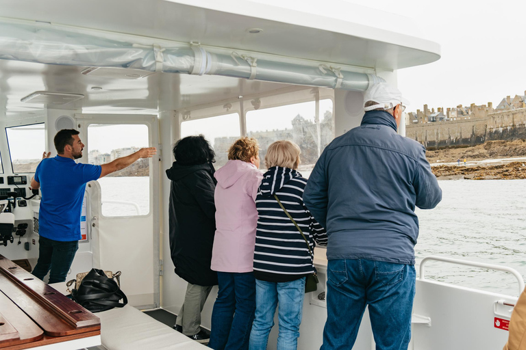 Saint-Malo: Guided Boat Tour with Local Captain 1-Hour Boat Tour