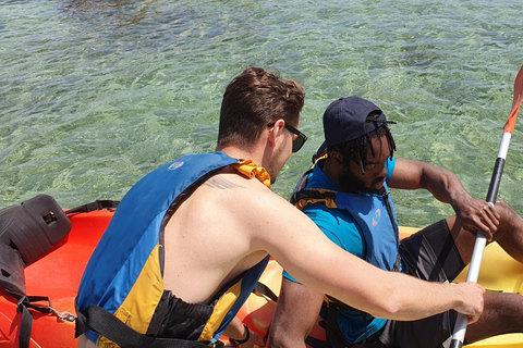 Menorca: kajak- en zeereservaat-snorkelavontuur