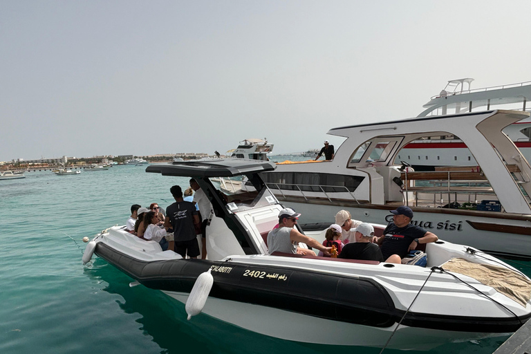 Hurghada: 4-Hour Dolphin Speedboat & Sea Scooter Snorkeling