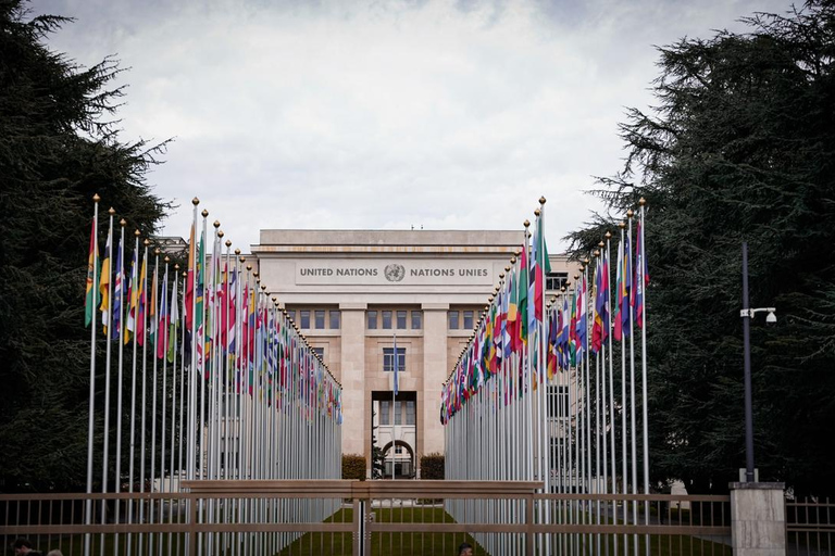 Visite complète de Genève. Prise en charge à l'hôtel, ONU & Vieille VilleVisite complète de Genève. Prise en charge à l'hôtel, ONU et Vieille Ville.