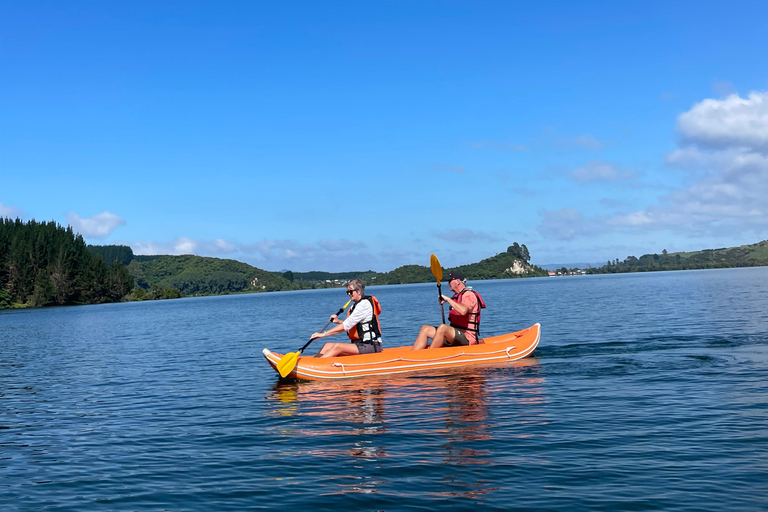 Rotorua: Secret spot kayaking to natural hot springs Rotorua: Secret spot kayaking and hot springs