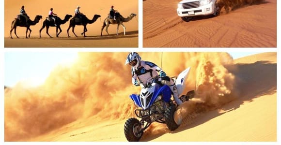 Doha: Quad Bike, Desert Safari, Buggy ride & inland sea tour
