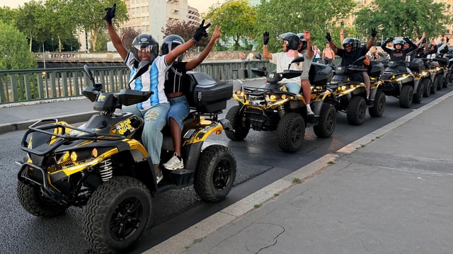 Paris by Quad: Eiffel Tower, Champs-Élysées… – 1.5-hour guided visit