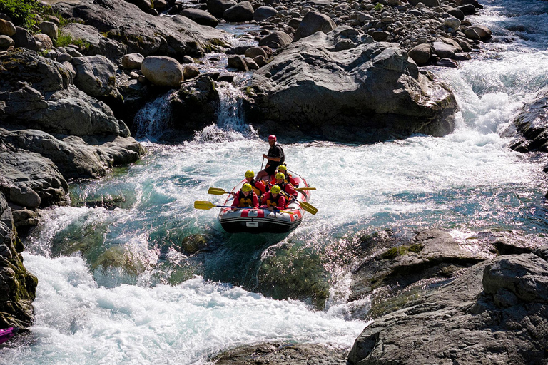 Rafting in the Sesia Gorge