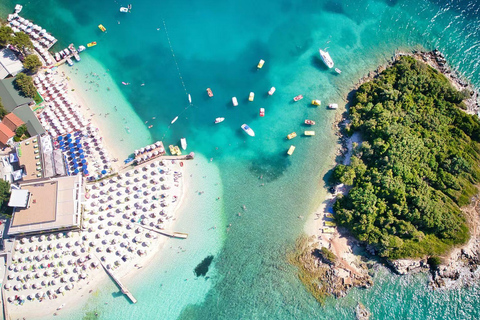 Tirana/Durres: Ksamil Blue Eye, Lekursi Castle & Boat Tour Tirana/Durres: Ksamil Blue Eye, Lekursi Castle