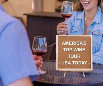 From Paso Robles & Atascadero: 3-Winery Tour with Lunch