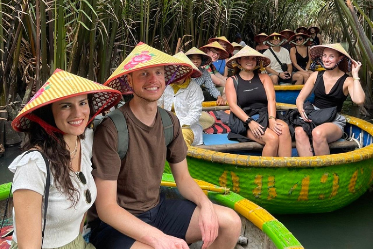 Hoi An: Basket Boat Ride in the Coconut Forest Tour experience include option hotel Pick up and Drop-off