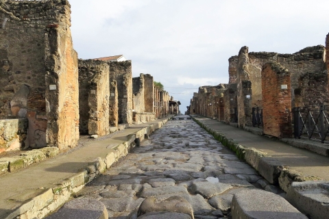 From Naples: Pompeii & Amalfi Coast Full-Day Trip with Lunch Up to 8 Passengers