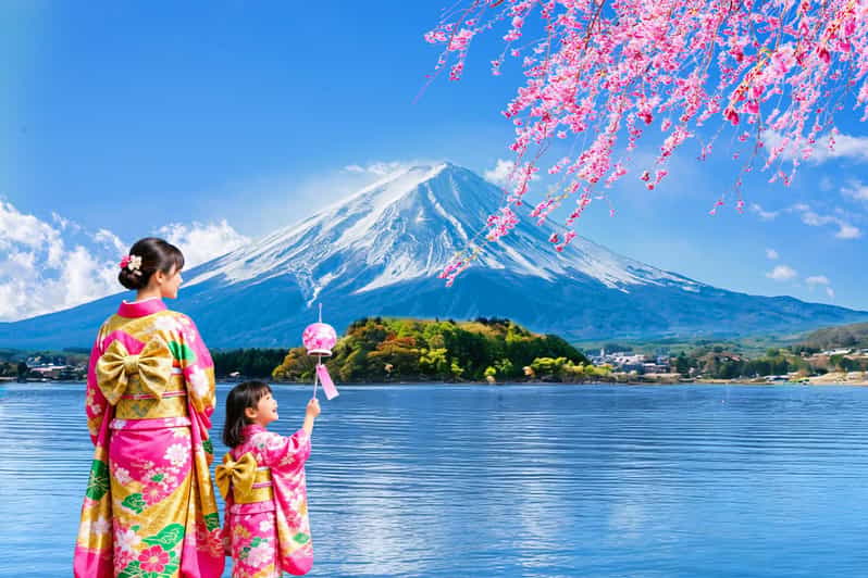 Desde Tokio: monte Fuji y Arakurayama, Oshino Hakkai y lago Kawaguchi