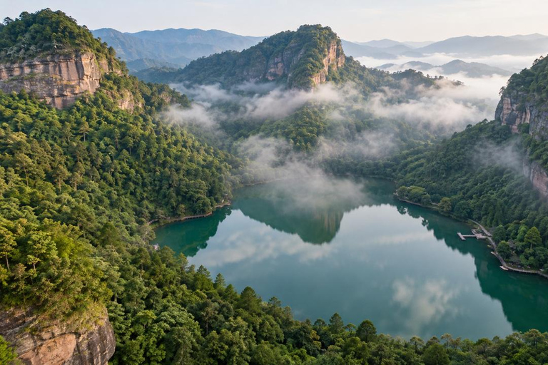 Chongqing: Simian Mountain Tickets & Scenic Experiences Simian Mountain: Admission + Honghai Lake Cruise