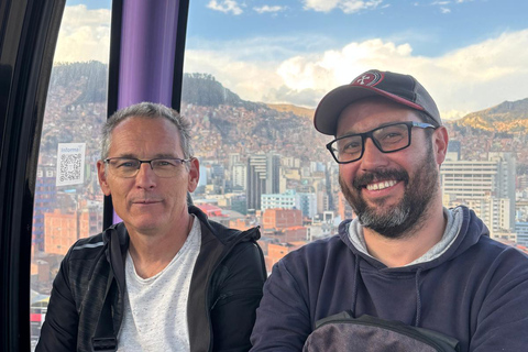 La Paz Sightseeing Tour: Visit to the Colorful Neighborhood and Cable Cars with a French-speaking guide La Paz City Sightseeing Tour: Visit the Colorful Neighborhood and Cable Cars with a French-Speaking Guide