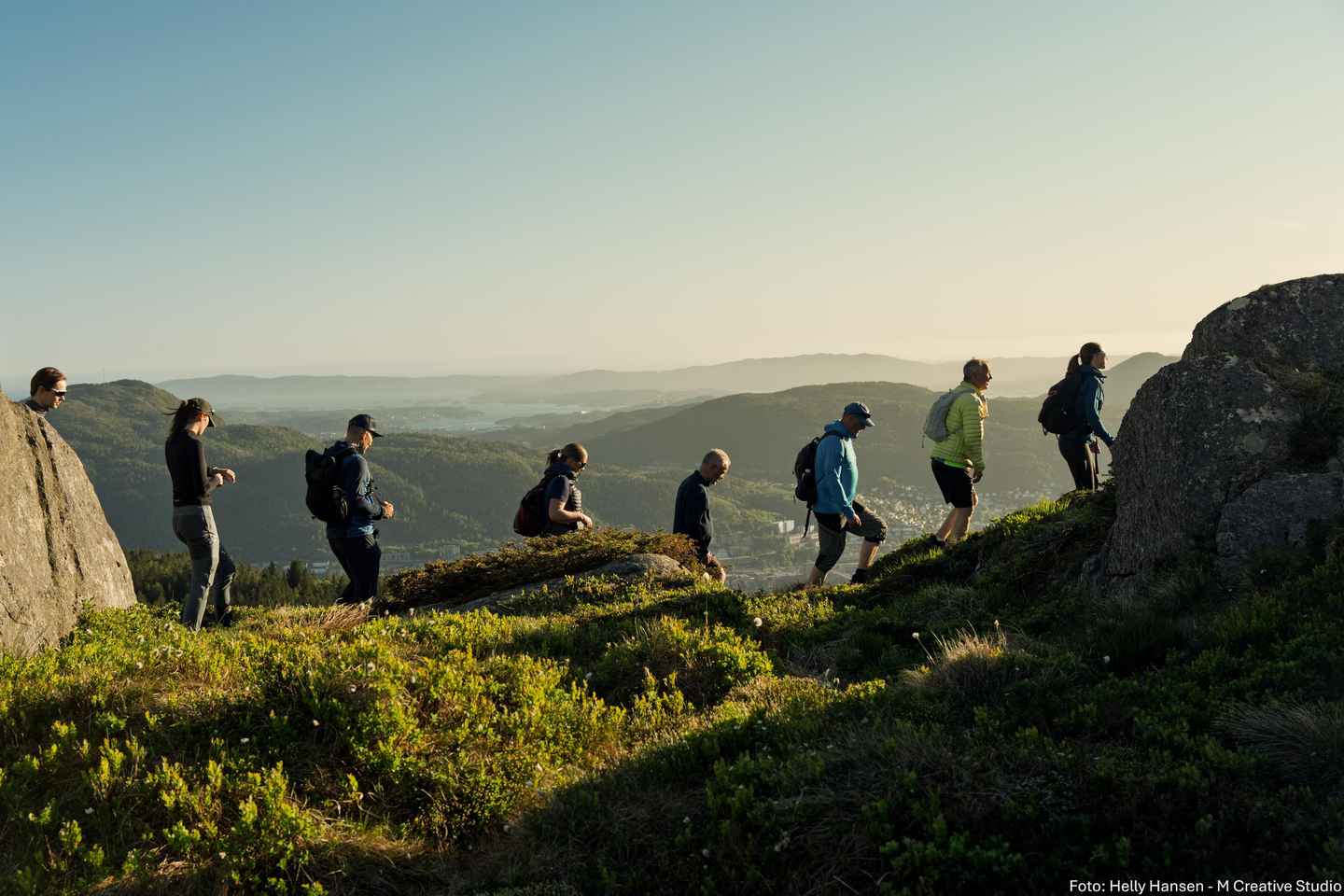 Bergen: Caminata en la cima de Bergen - Tour público