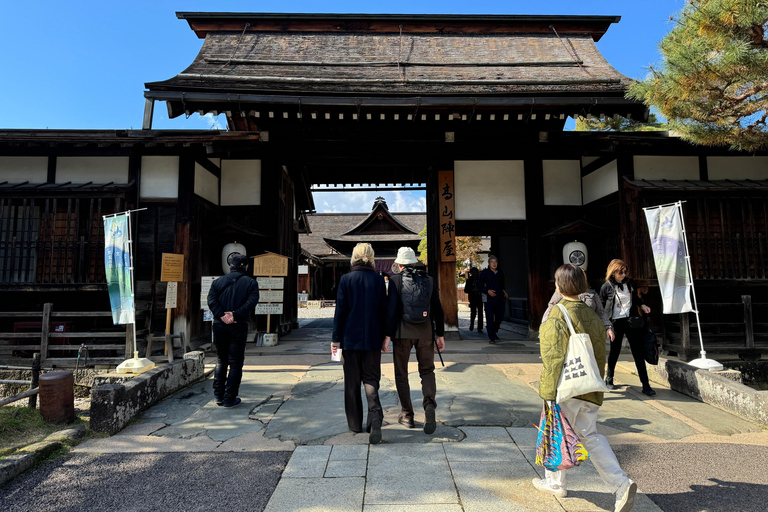 Takayama : visite guidée privée d&#039;une jounée vers 6 hauts lieux du GYG