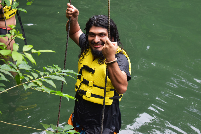Puerto Morelos: Jungle ATV Adventure, Ziplines and Cenote Single ATV from Tulum