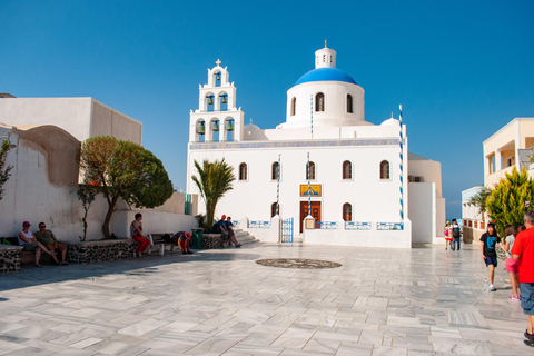 Panorama Santorini: 3-godzinna prywatna piesza wycieczkaMała grupa prywatna