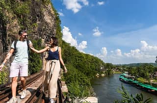 Von BKK: Kanchanaburi Zweiter Weltkrieg, Khwae Noi & Hellfire Pass: Tour