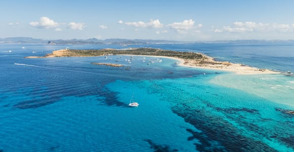 Ibiza: Formentera Full-day trip all-inclusive with 3 stops