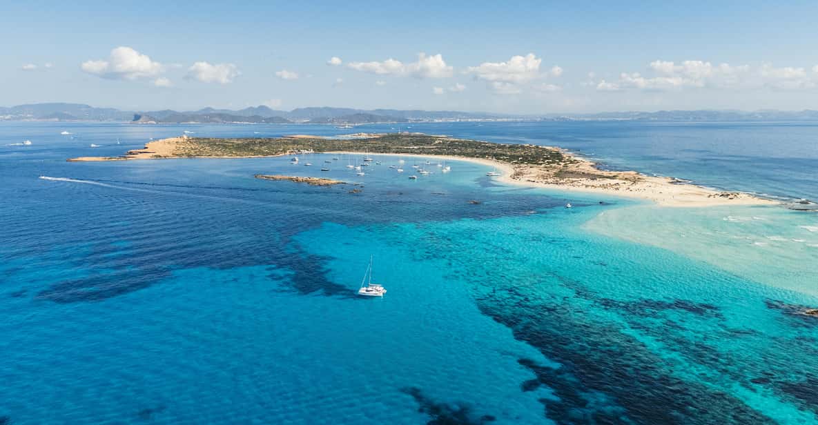 Formentera Full-day trip all-inclusive with 3 stops — a boat tour from Ibiza, Spain