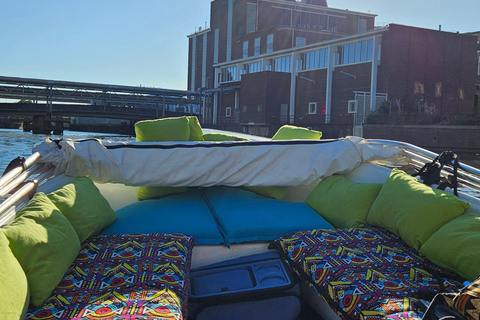 The Hague: Self-Drive Boat Rental up to 7 people, no licence