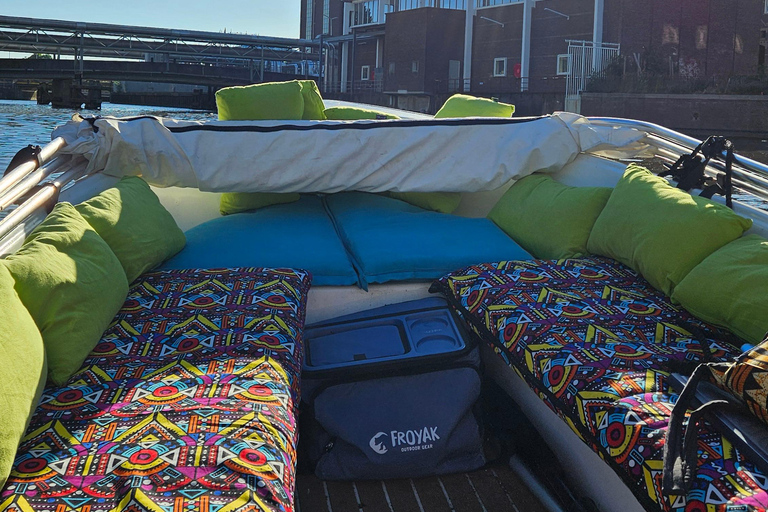 The Hague: Self-Drive Boat Rental up to 7 people, no licence