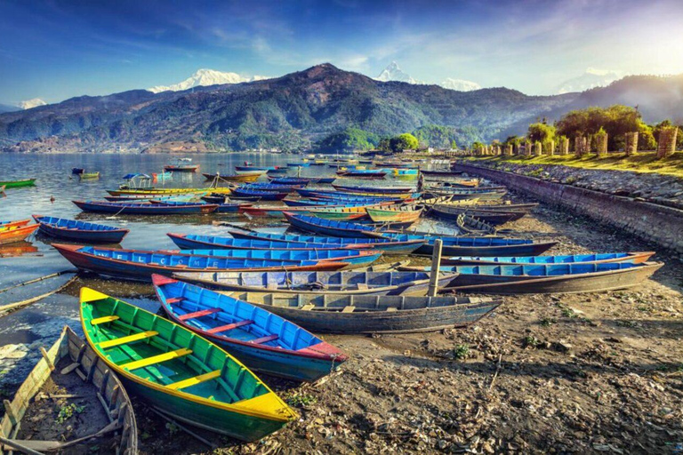 Excursão com vista para o pôr do sol no Himalaia saindo de Pokhara