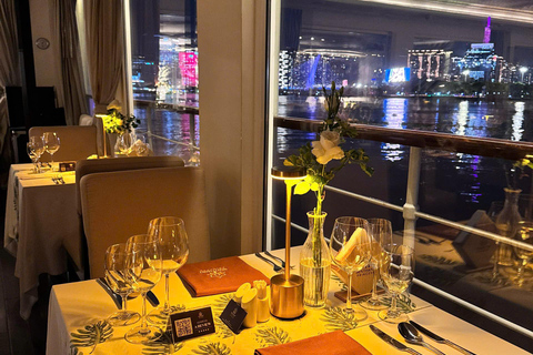 Ho Chi Minh City: Ben Thanh Princess Evening Dining Cruise 5-course meal / Special Set Menu / Subtle Choice