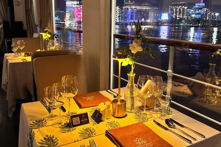 Ho Chi Minh City: Ben Thanh Princess Evening Dining Cruise 5-course meal / Special Set Menu / Subtle Choice