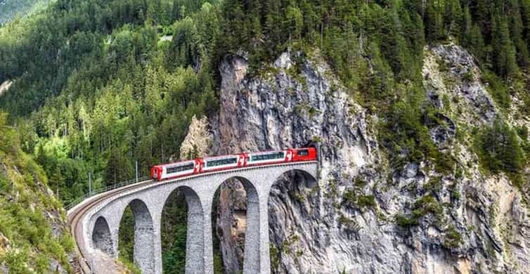 From Milan: Bernina Red Train to St Moritz Guided Tour photo 15