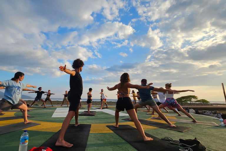 Gili Trawangan : Sup Yoga coucher et lever de soleilFlux du matin