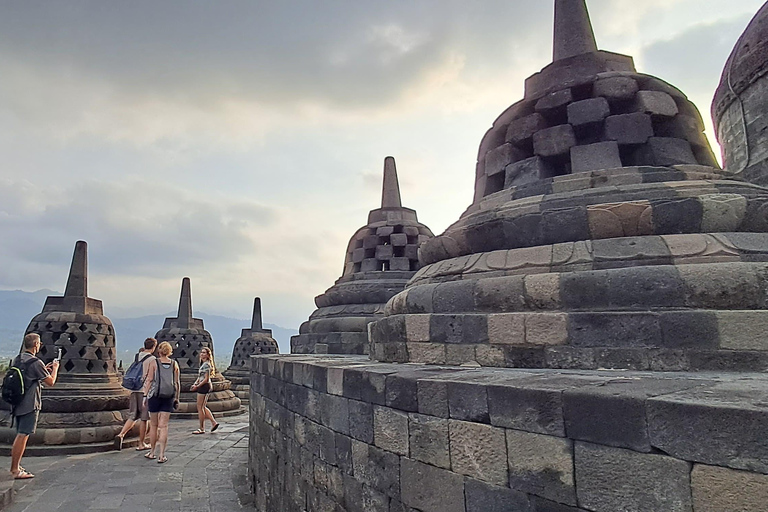 Yogyakarta: Borobudur and Candirejo Village Tour by Dokar