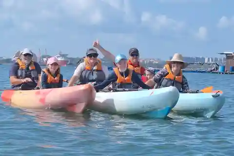 Round Ketam Kayaking at Pulau Ubin