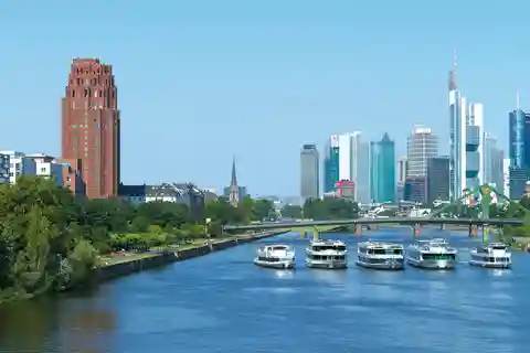 Frankfurt: Cruzeiro turístico no rio Meno com comentários