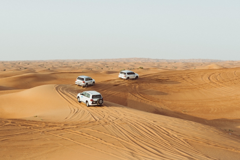 Doha : Visite privée combinée d'un safari complet dans le désert et d'une promenade en véhicule tout-terrain.