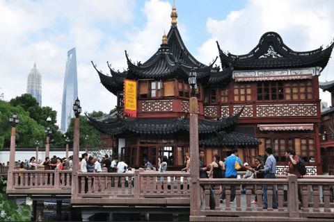 Full Shanghai Sightseeing Tour in Spanish with Entrance Tickets and Lunch