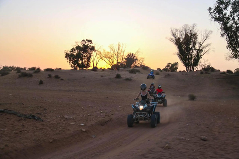 Agadir: Sunset Quad Bike Safari with Camel Ride & Tea