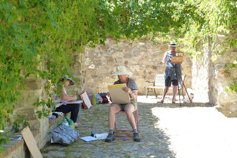 South of France: Painting Memories Class with a Local Artist