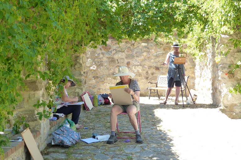 South of France: Painting Memories Class with a Local Artist