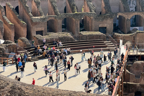 Rome: Colosseum Arena Floor Guided Tour Up to 6 People