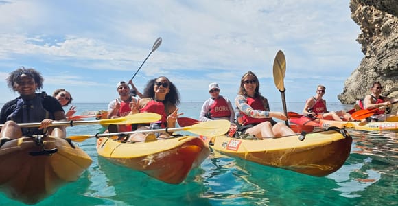 Kayak in Arrabida Natural Park & UNESCO Biosphere Reserve
