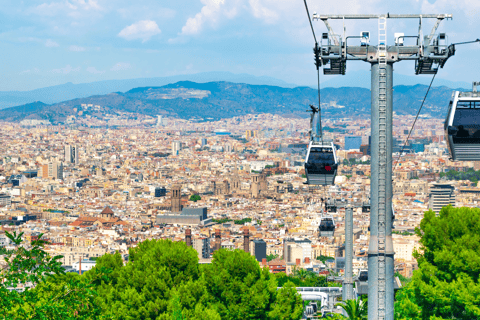 Montjuïc Cable Car Ticket with Audio Guide