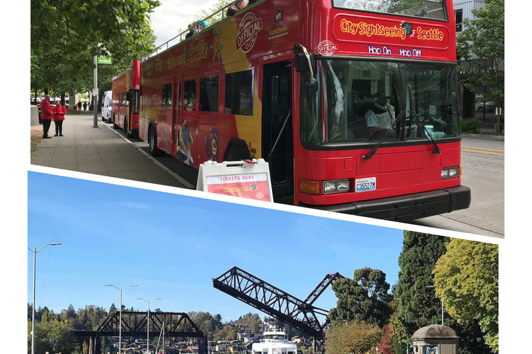 City Sightseeing Seattle Hop-On Hop-Off Bus Tour + Cruise 48-Hour Hop-On Hop-Off Bus Tour + Harbor Cruise