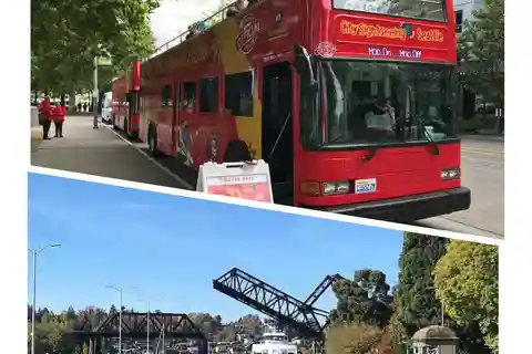 City Sightseeing Seattle: HOHO Bus Tour + Locks Cruise