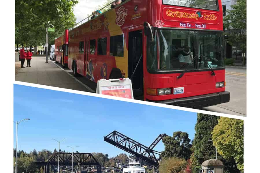 City Sightseeing Seattle: HOHO Bustour + Schleusenkreuzfahrt. Foto: GetYourGuide