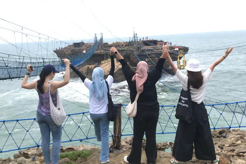 Jomblang Cave, Pindul Cave, and Timang Beach