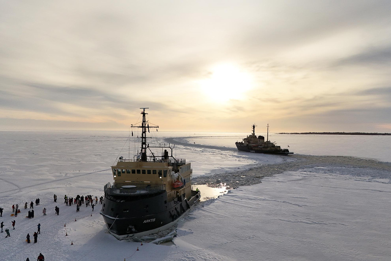 Kemi: Icebreaker Arktis Cruise with Ice Floating