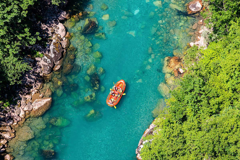 From Budva: Tara River Rafting Tour with Breakfast & Lunch